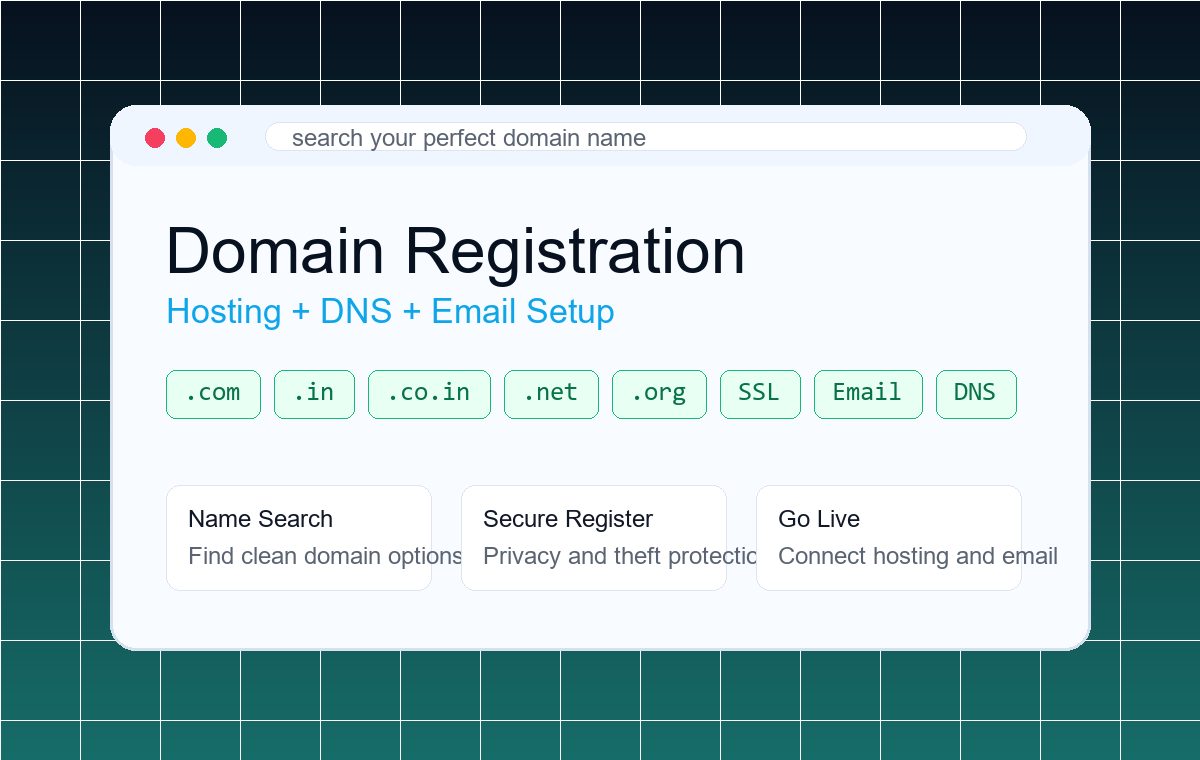 VPS/Cloud Hosting service planning visual