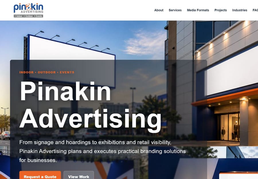 Pinakin Advertising preview